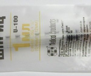 Шприц 1 мл игла 27 G